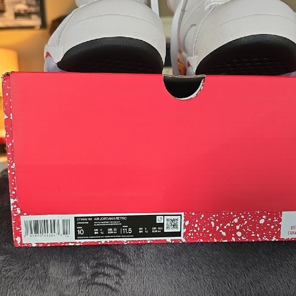 Nike Air Jordan Retro in White and Black